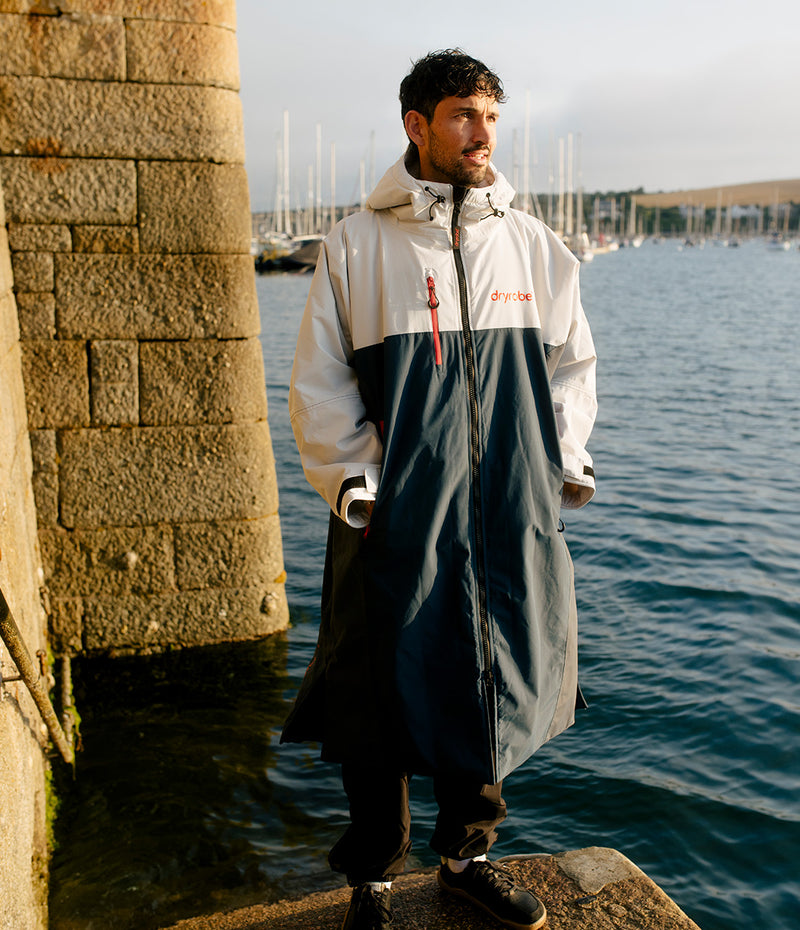 Limited Edition Ocean Blue Grey RNLI x Dryrobe® Nexus