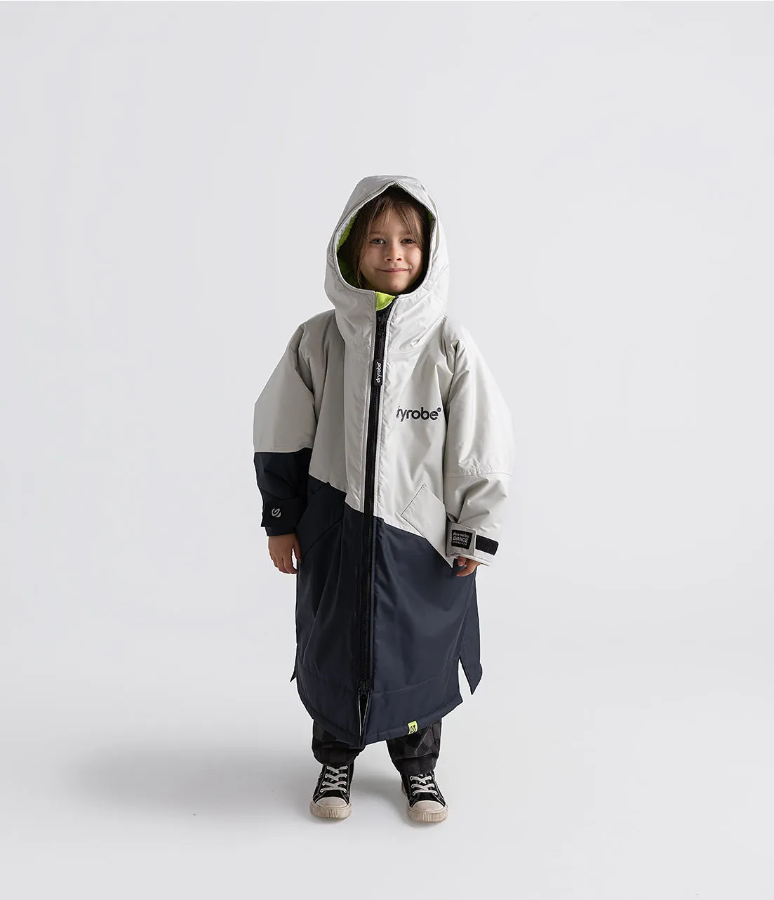Anthracite Lime Advance Kids Long Sleeve
