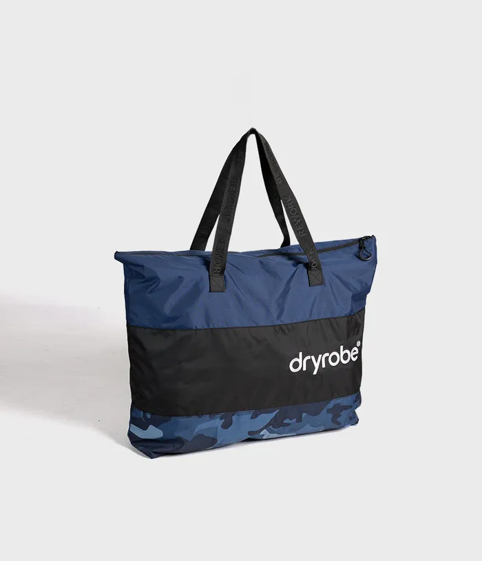 Blue Camo REWORK Tote Bag